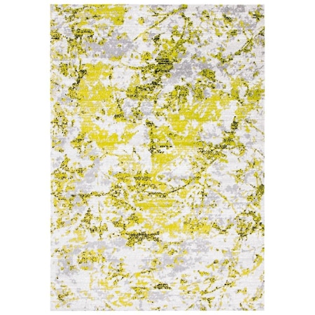 Safavieh 3 x 5 ft. Skyler Rectangle Power Loomed Rug Grey & Green SKY186Y-3